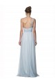 Sleeveless Mist One Shoulder Tulle A-Line Bridesmaid Dress Newcastle