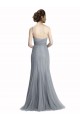 Sleeveless One Shoulder Tulle Mermaid Bridesmaid Dress Newcastle
