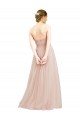 Sleeveless Sweetheart Open Back Tulle A-Line Semi Formal Dress / Bridesmaid Dress Newcastle