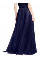 Sleeveless Halter Neck Tulle A-Line Semi Formal Evening Dress / Bridesmaid Dress Newcastle