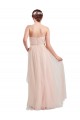 Sleeveless Pink Sweetheart Tulle A-Line Bridesmaid Dress / Evening Dress Newcastle