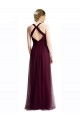 Sleeveless Halter Neck Open Back Tulle A-Line Bridesmaid Dress / Evening Dress Newcastle