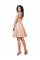 Cap Sleeves Sweetheart Keyhole Back Tulle & Lace A-Line Bridesmaid Dress Newcastle