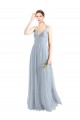 Sleeveless Spaghetti Straps Open Back Tulle A-Line Evening Dress / Bridesmaid Dress Newcastle