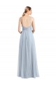 Sleeveless Spaghetti Straps Open Back Tulle A-Line Evening Dress / Bridesmaid Dress Newcastle