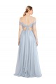 Sleeveless Off the Shoulder Tulle A-Line Evening Dress / Bridesmaid Dress Newcastle