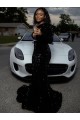 Long Sleeves One Shoulder Velvet Sequin Sheath Prom Dress Newcastle
