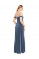 Sleeveless Off the Shoulder Stretch Velvet A-Line Prom Dress / Bridesmaid Dress Newcastle