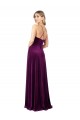 Sleeveless Scoop Neck Criss Cross Back Stretch Velvet A-Line Formal Evening Gown / Prom Dress / Bridesmaid Dress Newcastle