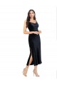 Sleeveless Cowl Neck Low Back Stretch Velvet Column Formal Evening Gown / Prom Dress / Bridesmaid Dress Newcastle